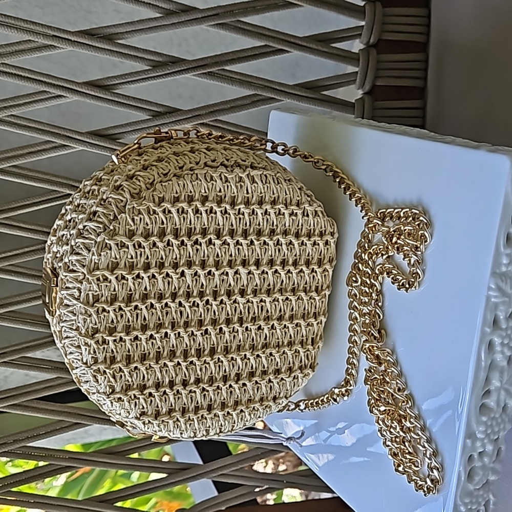 Haute Hippie Tan Crossbody Bag with Bohemian Flair